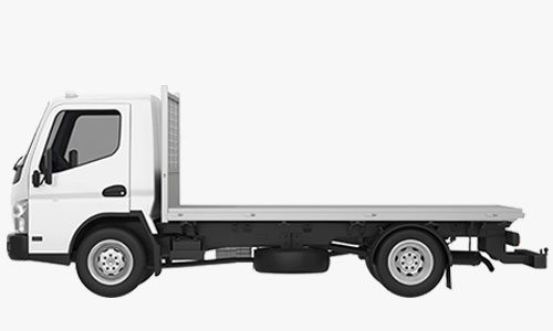 flat bed truck parking